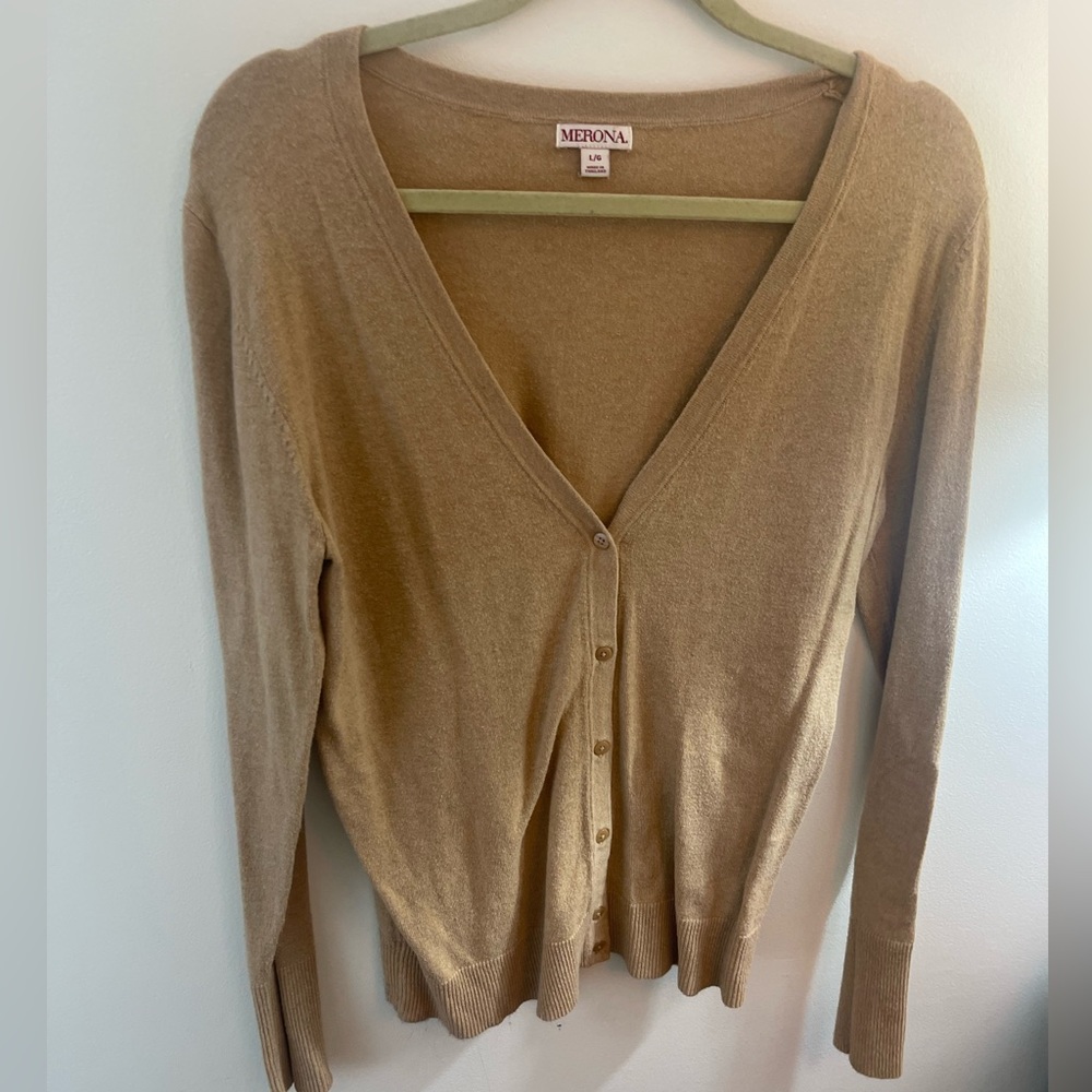 MERONA Women’s Cardigan Sweater Size Large